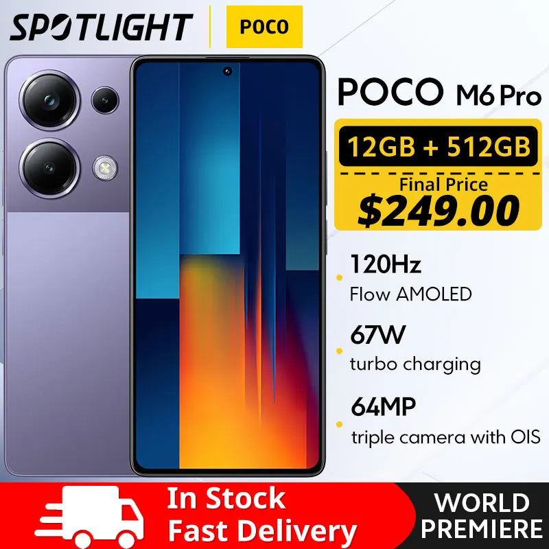 【Azul】POCO M6 Pro - 256 GB